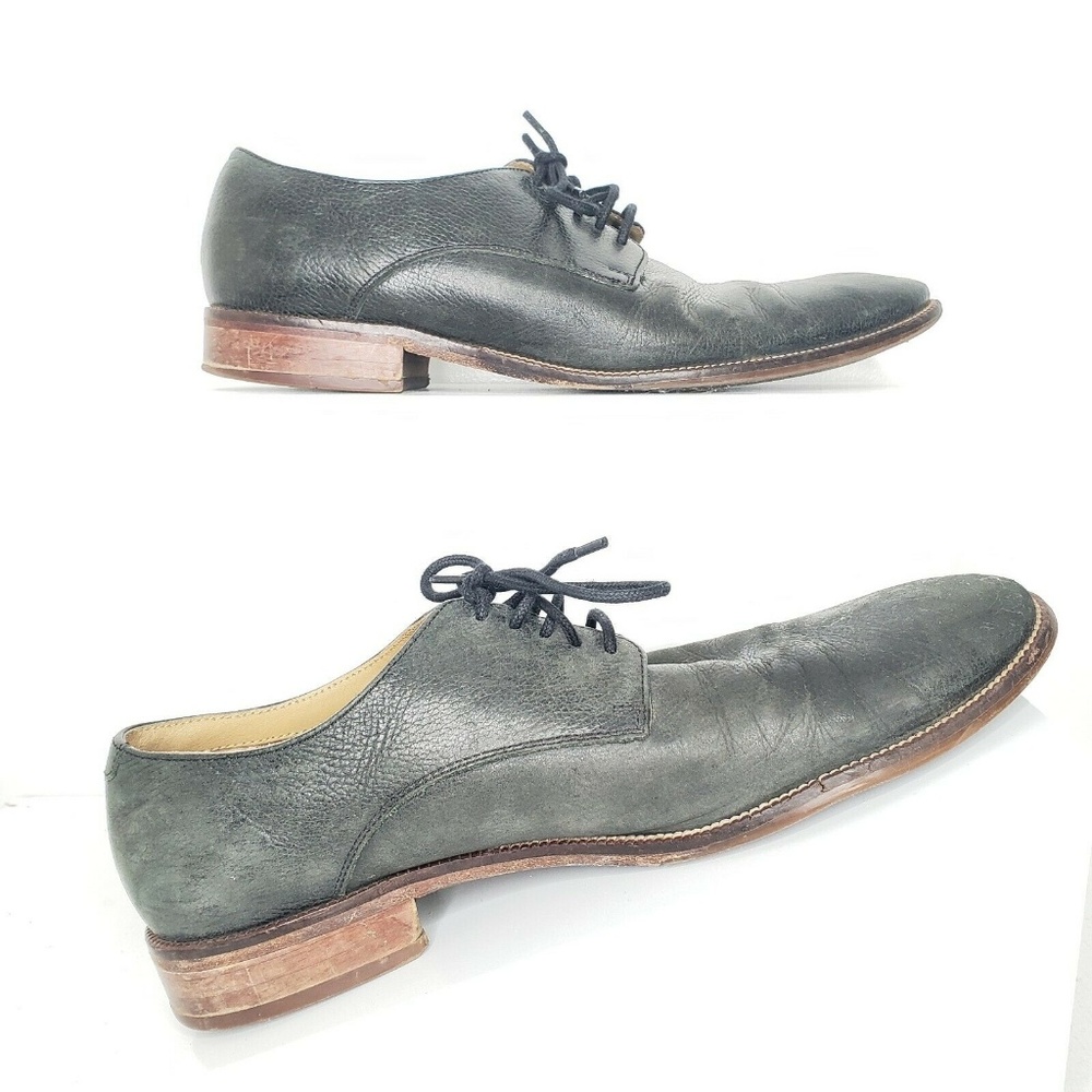 Cole Haan Williams Casual Plain Pebbled Toe Navy